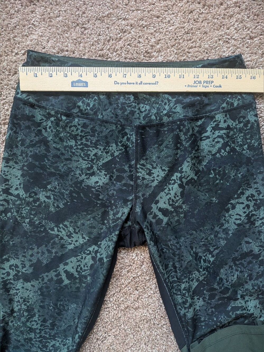Avia Athletic Capri Leggings With Mesh Paneling Women's Size Large - Picture 7 of 10